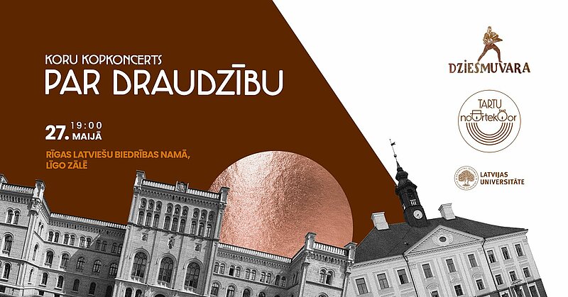 LU jauktais koris “Dziesmuvara” aicina uz kopkoncertu "Par draudzību"